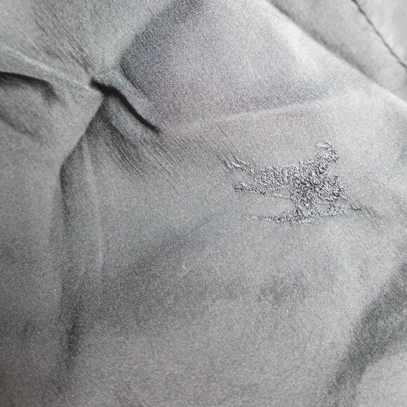 Burberry Womens Blazer 6 Black Peak Lapels Single Vent Made in Portugal - Picture 9 of 16